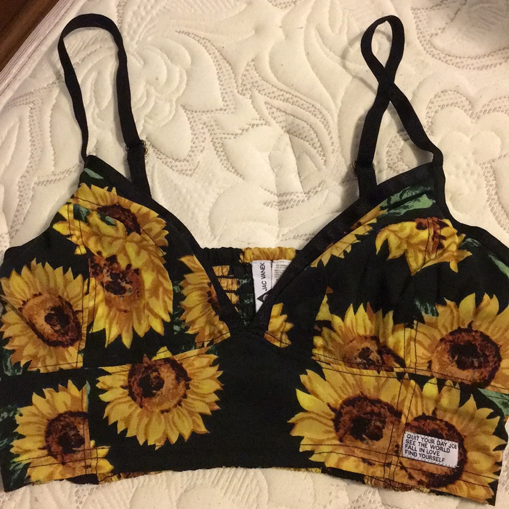 Jac Vanek bralette/crop top
